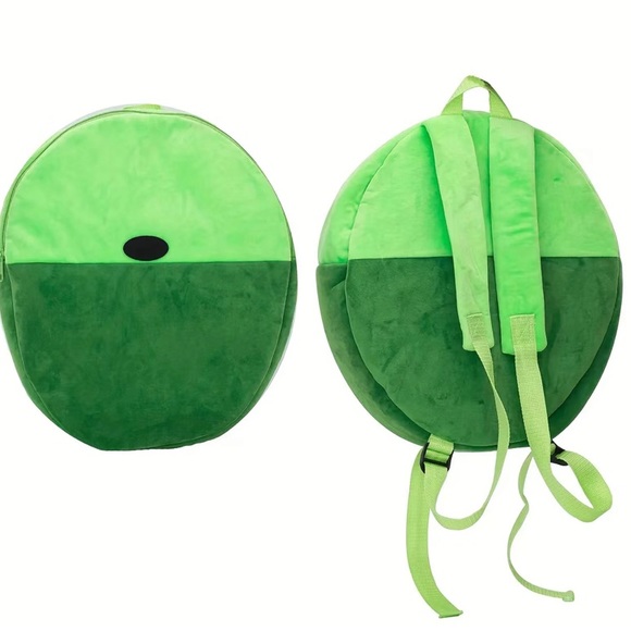 Adventure Time - Finn the Human Green Backpack - NWOT - measurements in pics - Picture 11 of 11